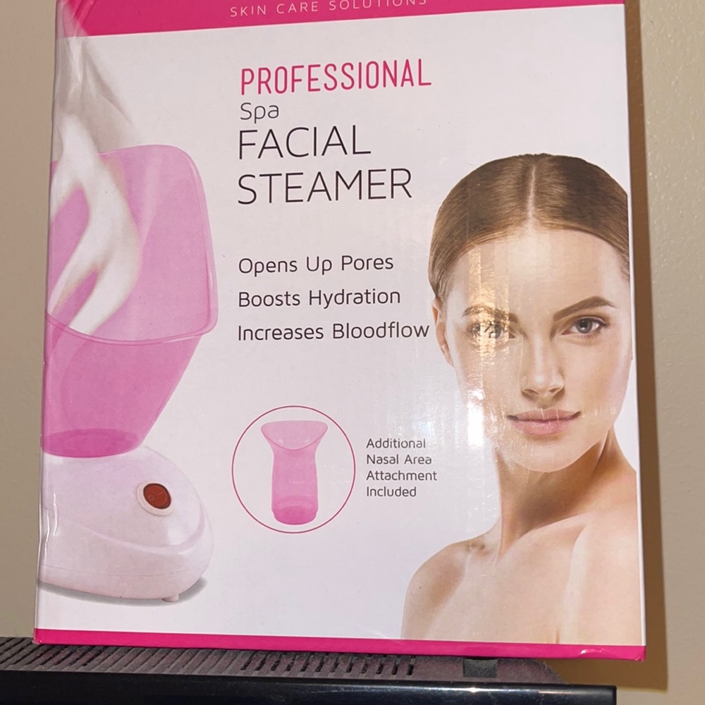Face steamer pink